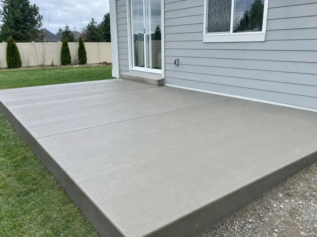 Concrete Patios project