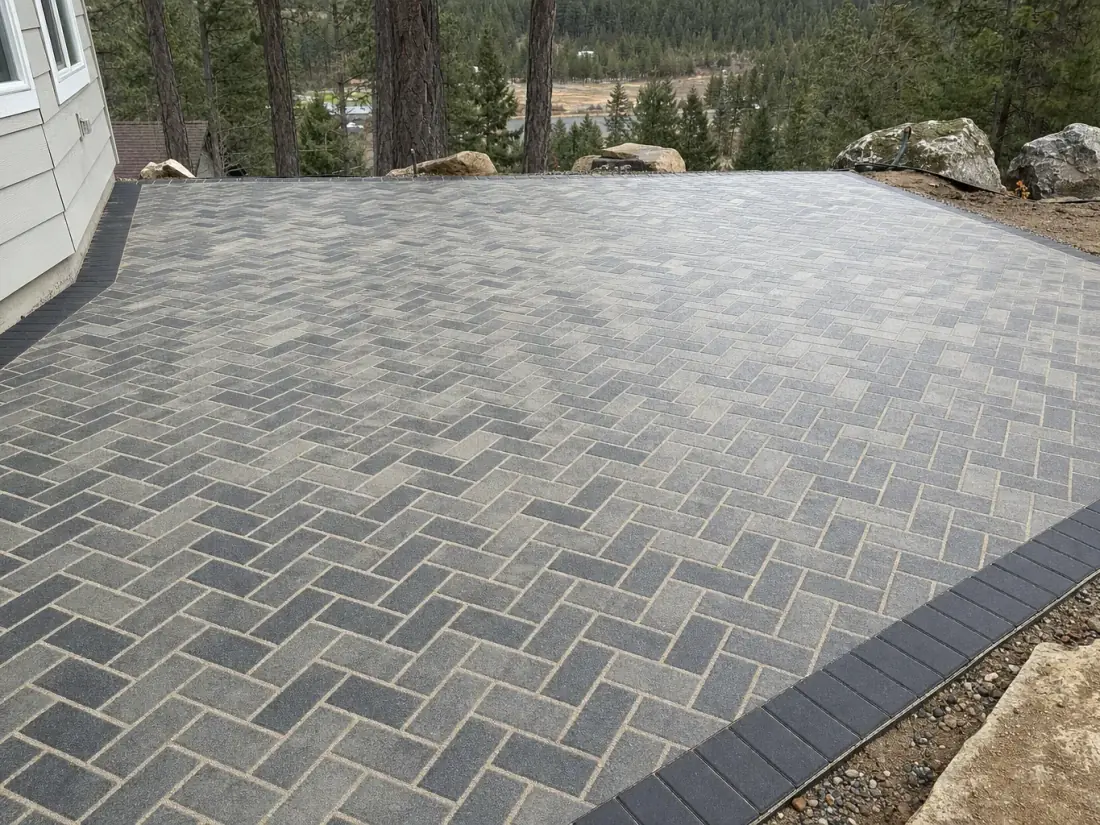 Paver Patios and Walkways project